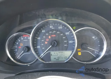 2015 Toyota Corolla Le z USA, uszkodzony, nr VIN 5YFBURHE8FP268441